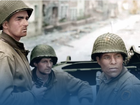 NORMANDY AMERICAN D-DAY EXPERIENCE from train petit