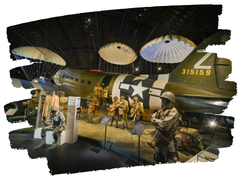 sainte mere musée Airborne inside
